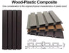 Outdoor Wall Panel – Dark Teak Finish LUXWORLD