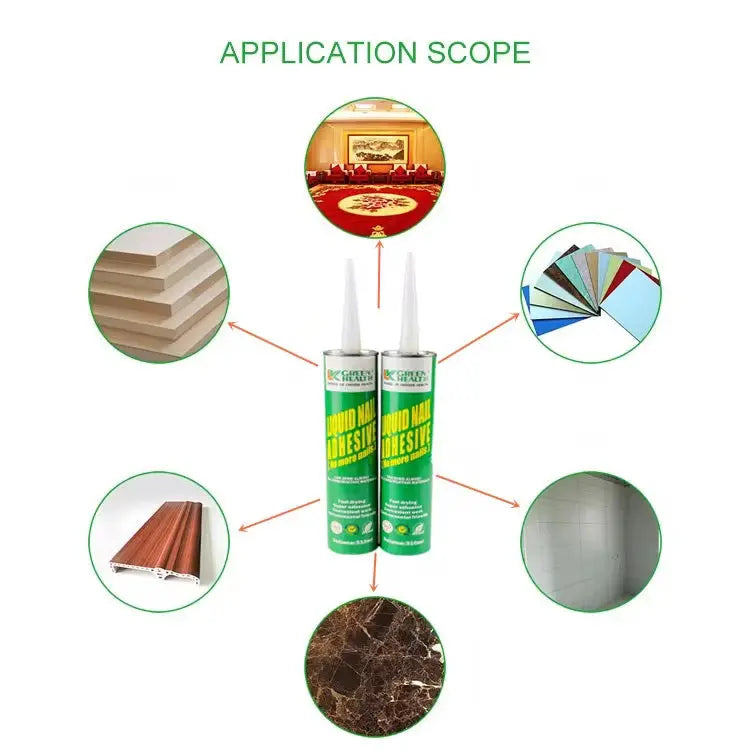 Green Health Nail Free Glue – No More Nails Adhesive LUXWORLD