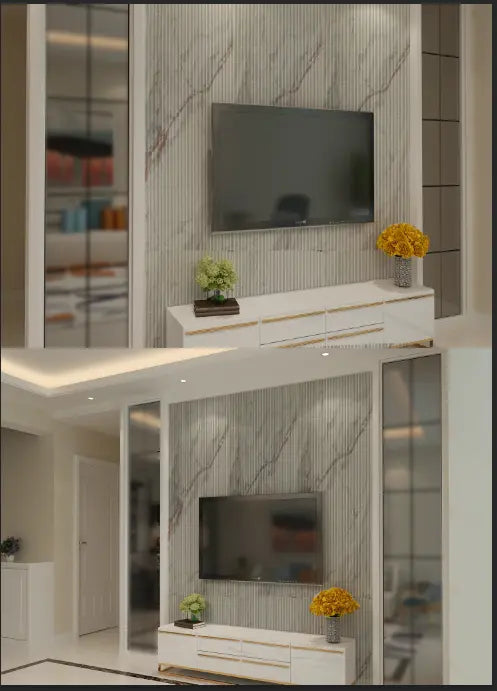 Luxworld ECO Flexi Stone Indoor & Outdoor - Marble Snow White - LUXWORLD