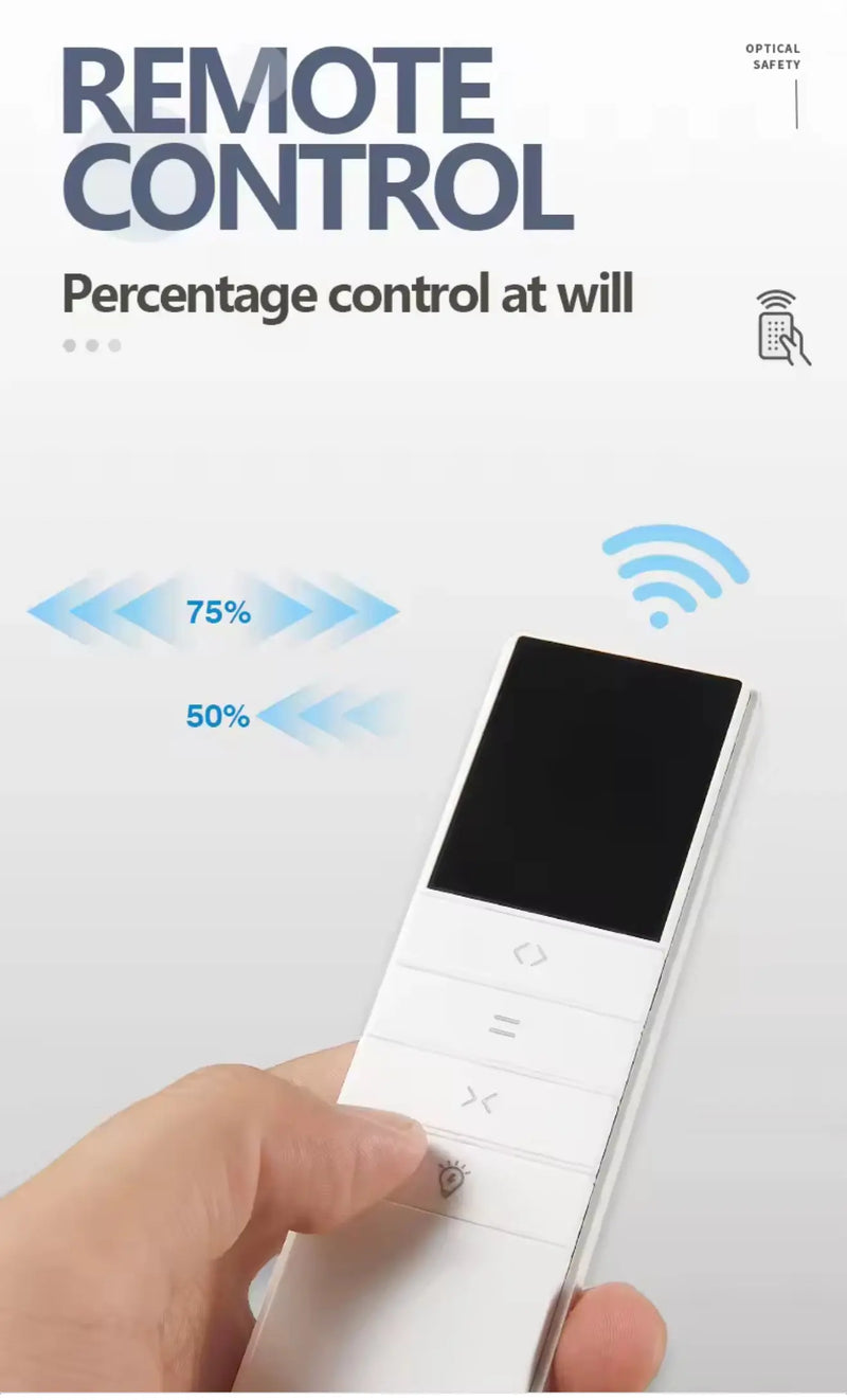 Motorised smart curtain track
