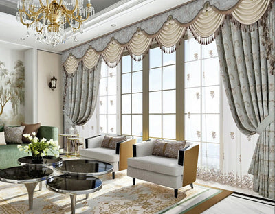6 Types of Best Custom Made Curtains Designs for Your Living Room - Luxworld