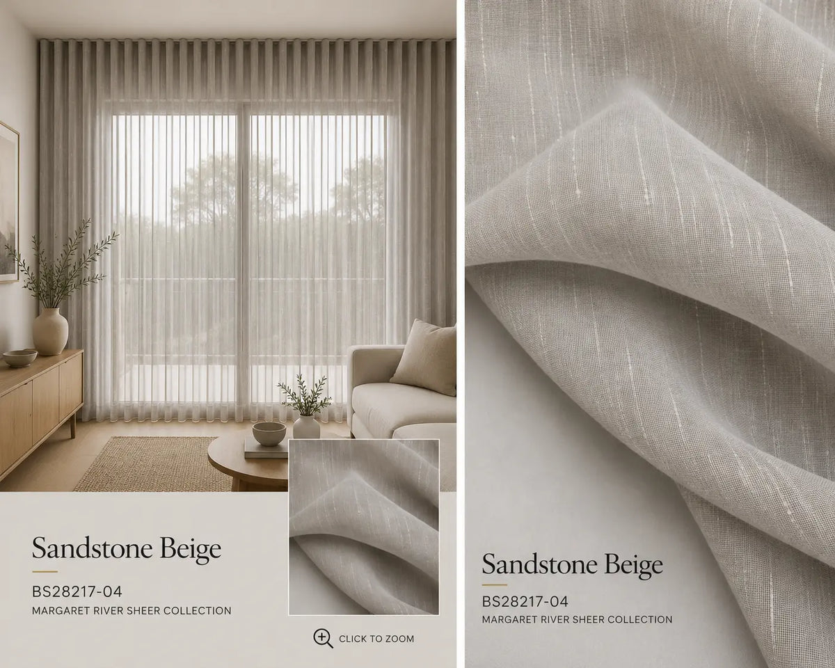 Design Studio Sheer sheer curtain fabric collection