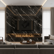 Black Granite - SPC Wet Wall Panel 1220mm x 2900mm