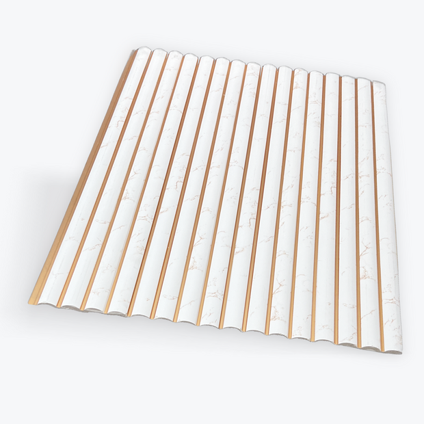 Marble Features PS Decorative Wall Panel with Gold Line- BP1012-5