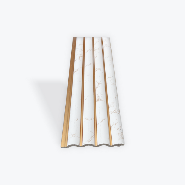 Marble Features PS Decorative Wall Panel with Gold Line- BP1012-5