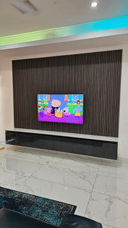 Composite WPC Indoor Wall Panel – Walnut Wood Series - XK7031-A189 ( 2700mm x 160mm )