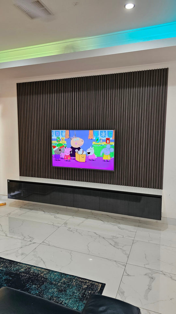 Composite WPC Indoor Wall Panel – Walnut Wood Series - XK7031-A189 ( 2700mm x 160mm )