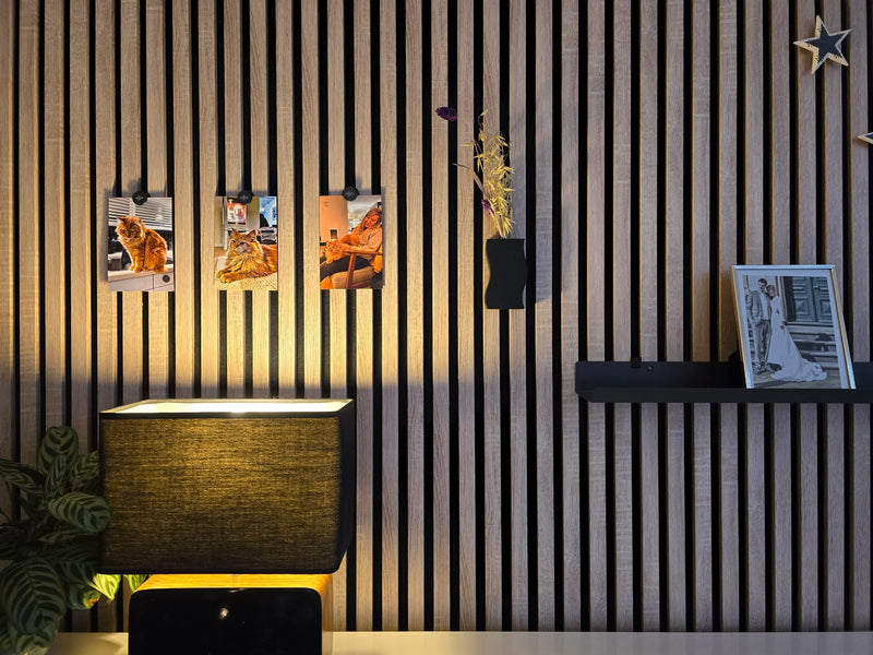 Acoustic Wall Panels in Natural Oak Finish – LUXWORLD (2700mm x 520mm) extra image 5