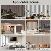 Acoustic Wall Panel (2700mm x 520mm)- white - LUXWORLD