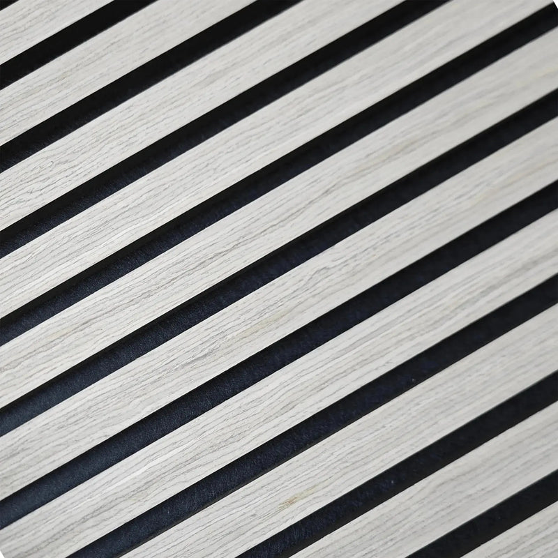 Acoustic Wall Panels in Silver Oak Finish – LUXWORLD (2700mm x 520mm) extra image 2