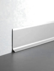 Aluminium Skirting Profile Black Finish 2900mm AC06
