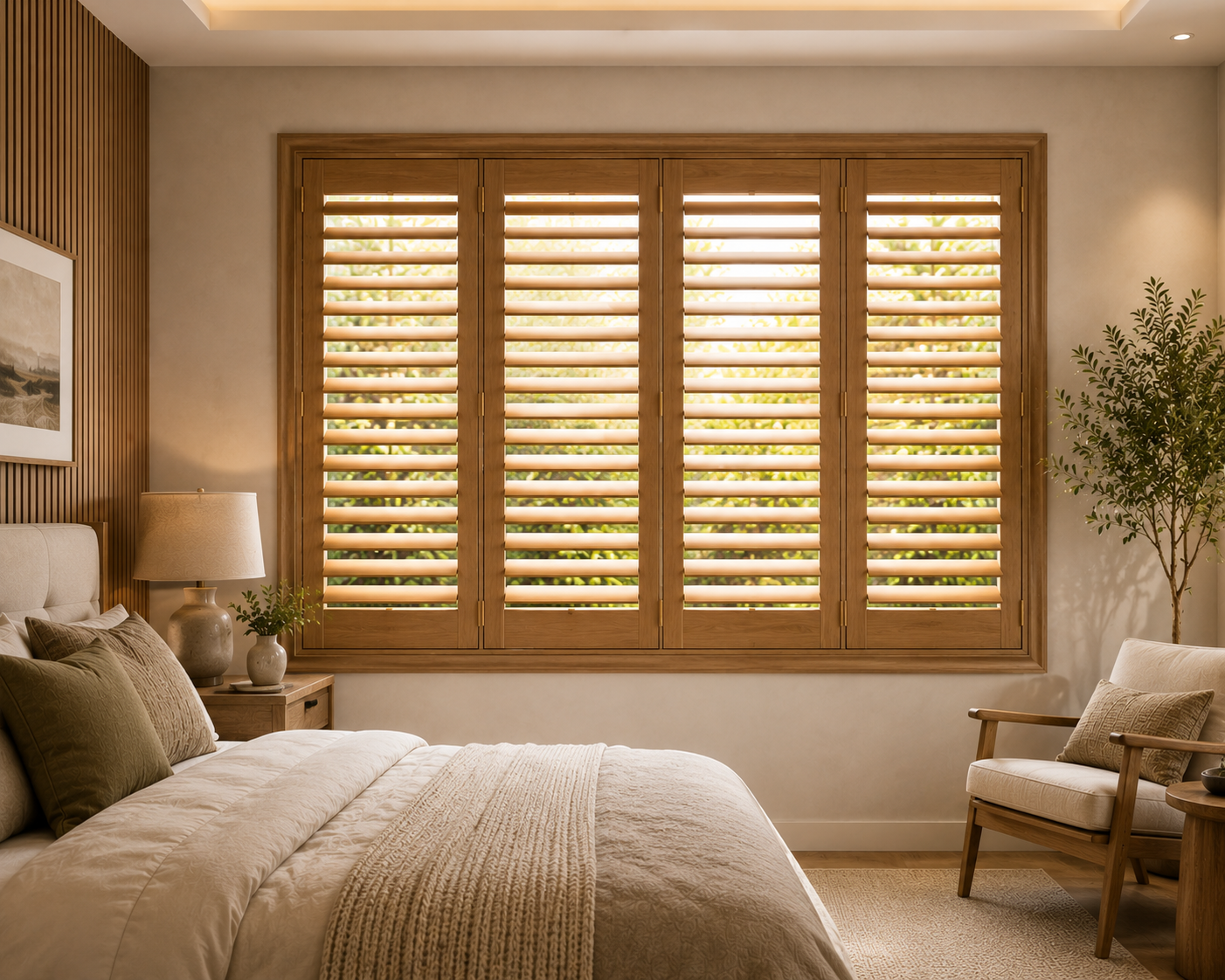 Basewood Plantation Shutters