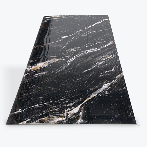Black Granite - SPC Wet Wall Panel 1220mm x 2900mm