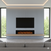 Cloud Leather WPC Wall Panel