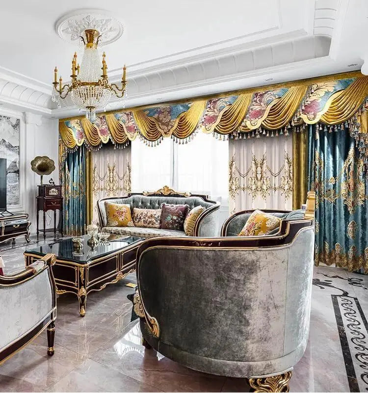Custom embroidered curtains Perth by LUXWORLD