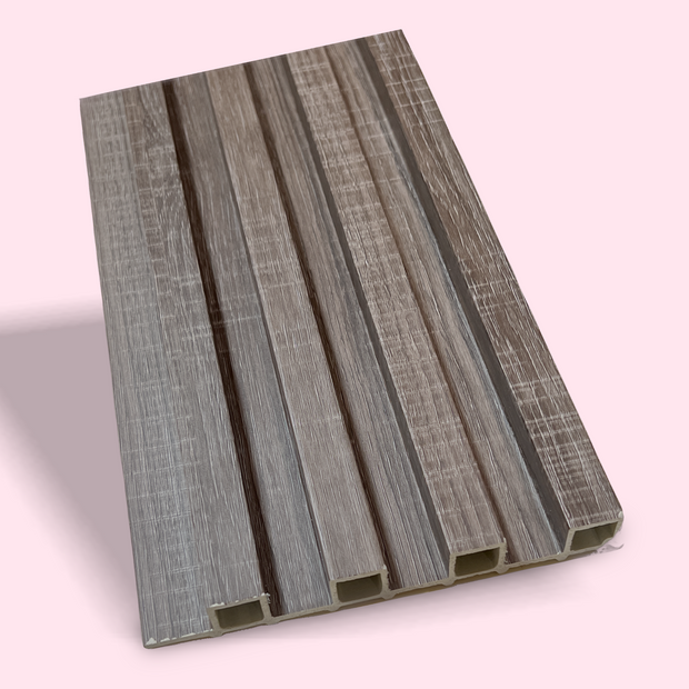Composite Wall Cladding – Indoor Wall Panel in Ash Oak  HW87803-2 ( 2900mm x 160mm )