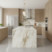 Calacatta Gold Marble SPC Wet Wall Panel- 1220mm x 2900mm