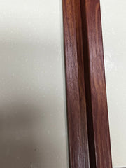 WPC composite panel corner and edge strips