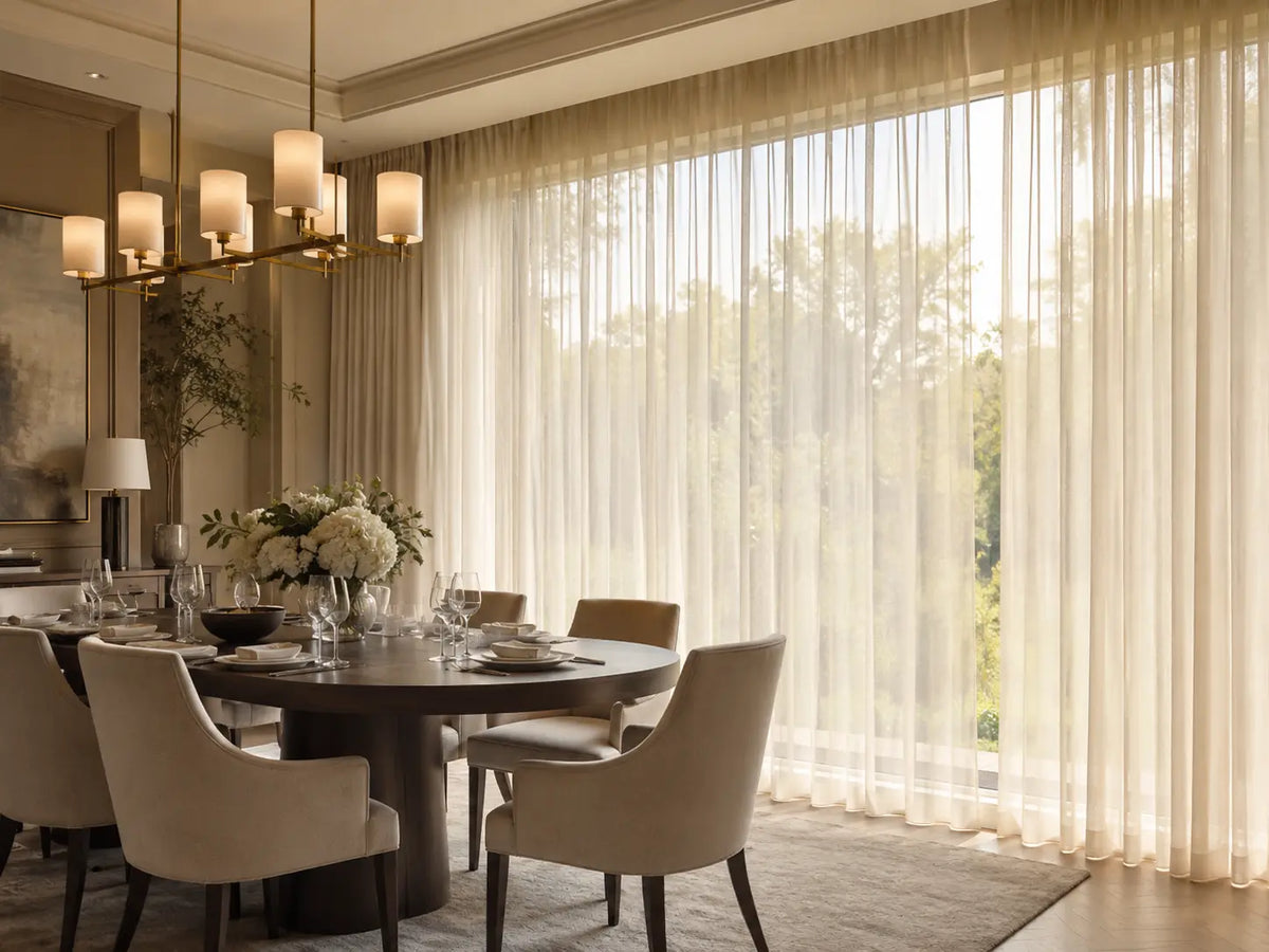 LUXWORLD whole-home curtain track planning