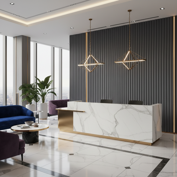 Midnight Marina  Wall Panel