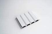 White WPC Outdoor Wall Panel – Weatherproof Exterior Cladding LUXWORLD