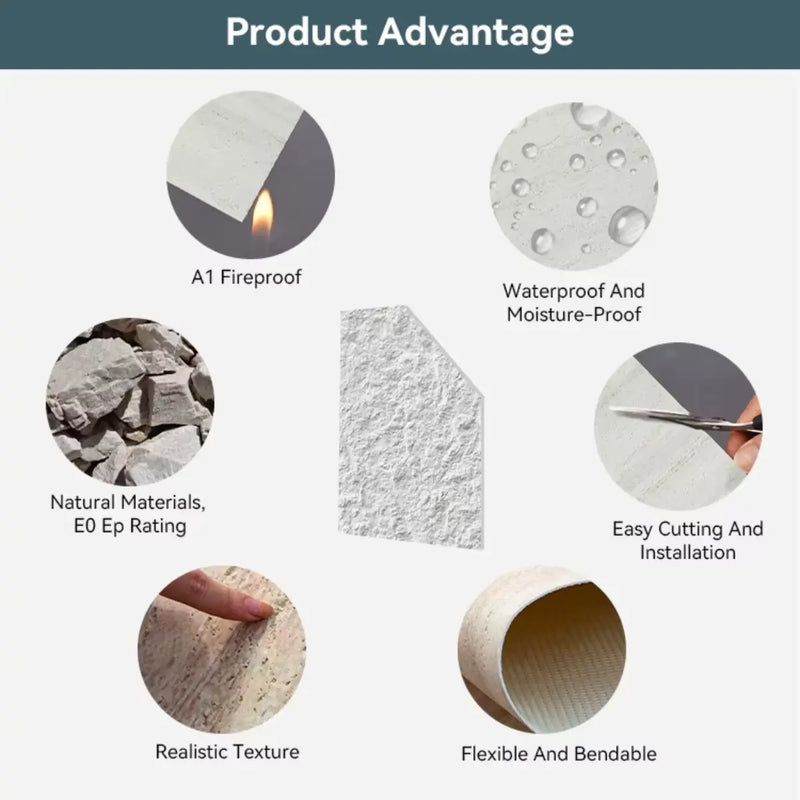 Luxworld ECO Flexi Stone – Urban Earth | Natural Flexible Stone Wall Panel extra image 5