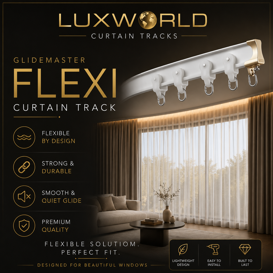 GlideMaster Flexi Curtain Tracks