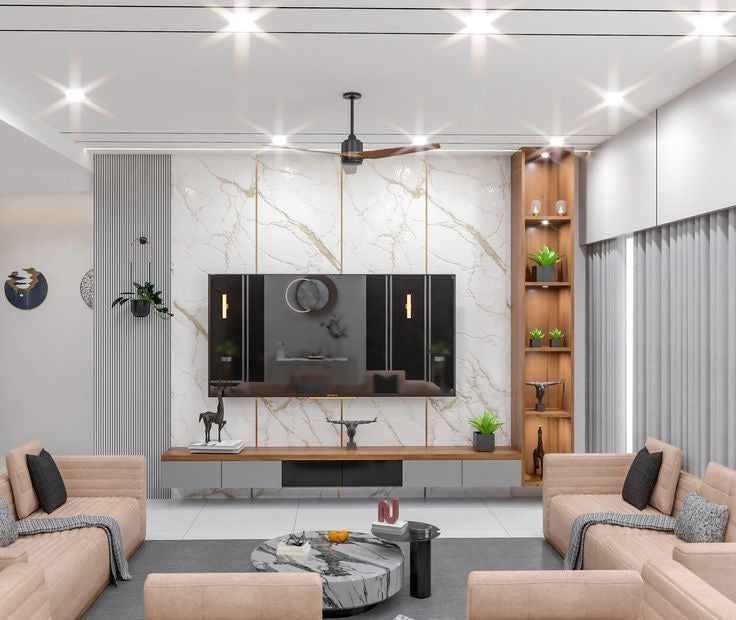 LUXWORLD 3D PVC Marble Wall Board: The Future of Eco-Friendly Building Materials -(GJ 19) extra image 1