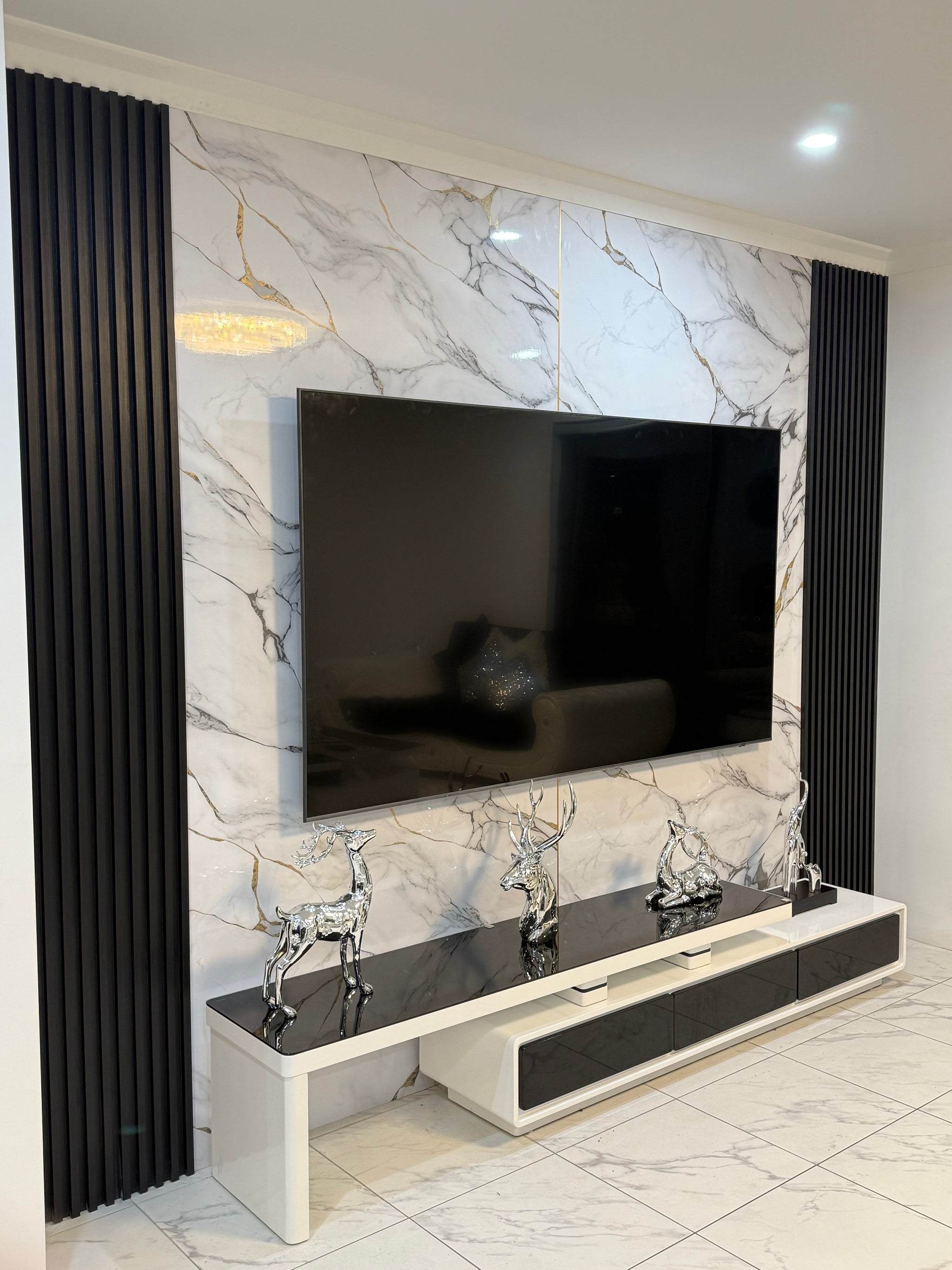 Luxury PVC Marble Wall Panels - 1220*2900*5mm (GJ-20)