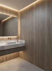 Smoked Walnut - WPC Timber Wall Panel 1220mm x 2900mm