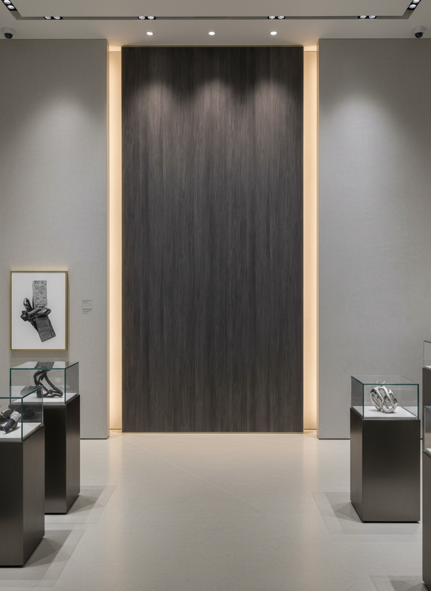 Smoked Oak - WPC Timber Wall Panel 1220mm x 2900mm