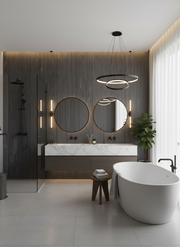 Smoked Oak - WPC Timber Wall Panel 1220mm x 2900mm