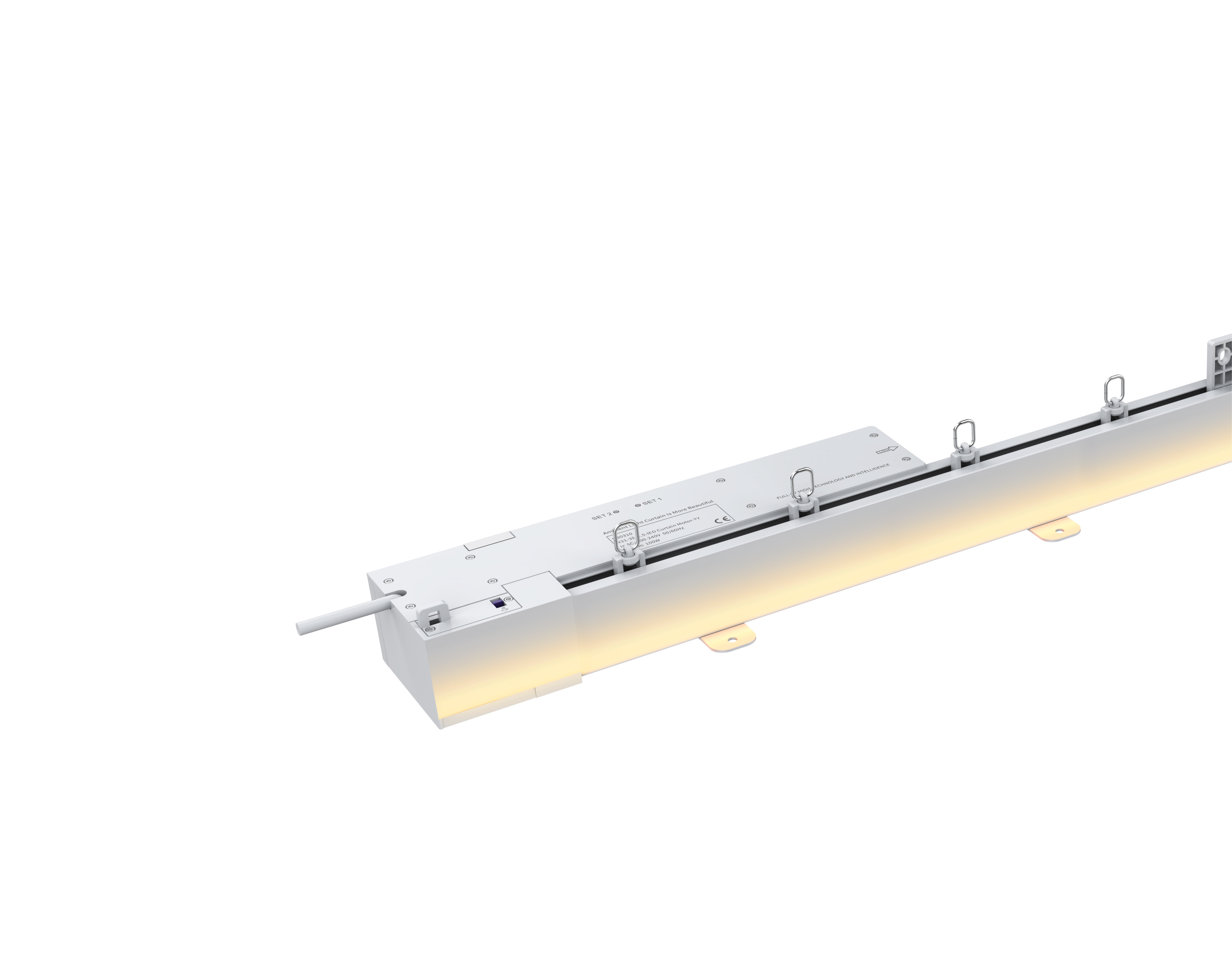 LED Motorised curtain Tracks 