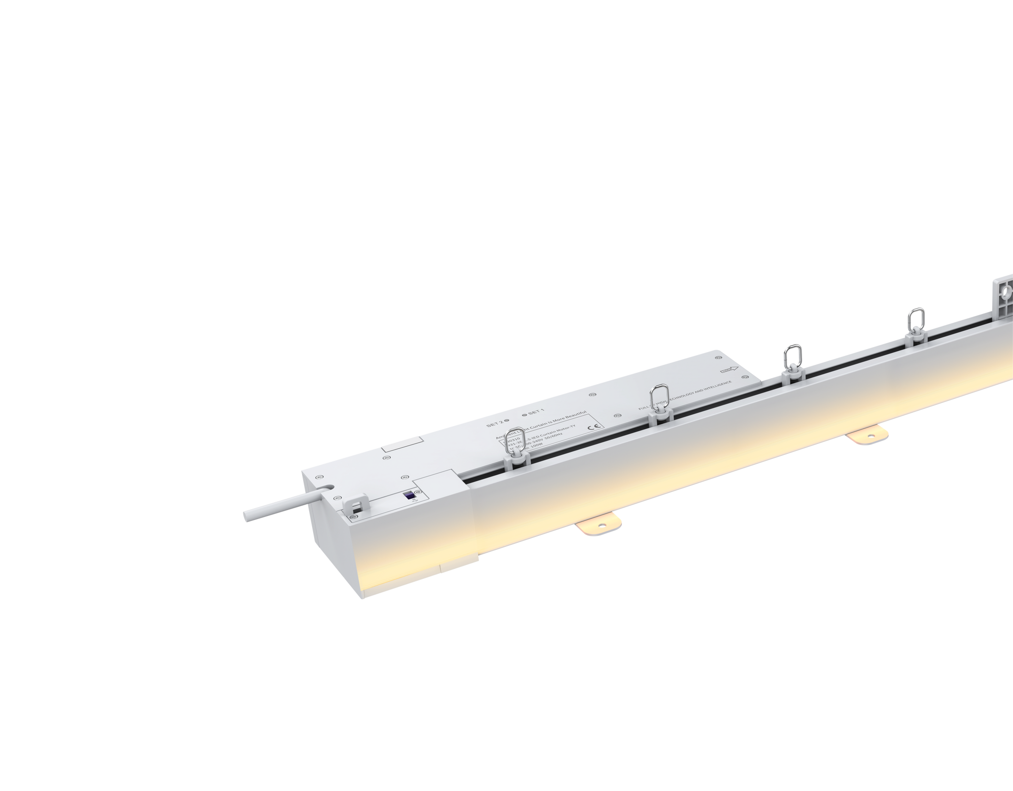 LED Motorised curtain Tracks 