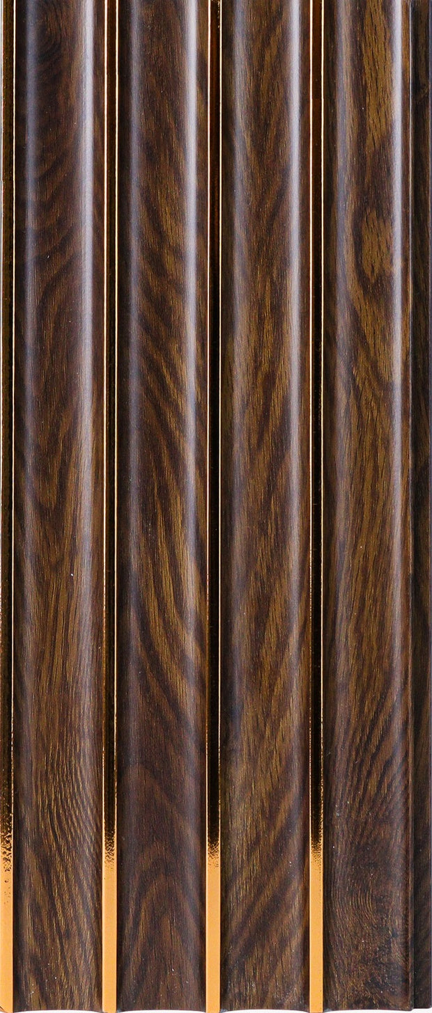 Luxworld PS fluted Decorative Wall Panels (Ebony) - AM1272-1