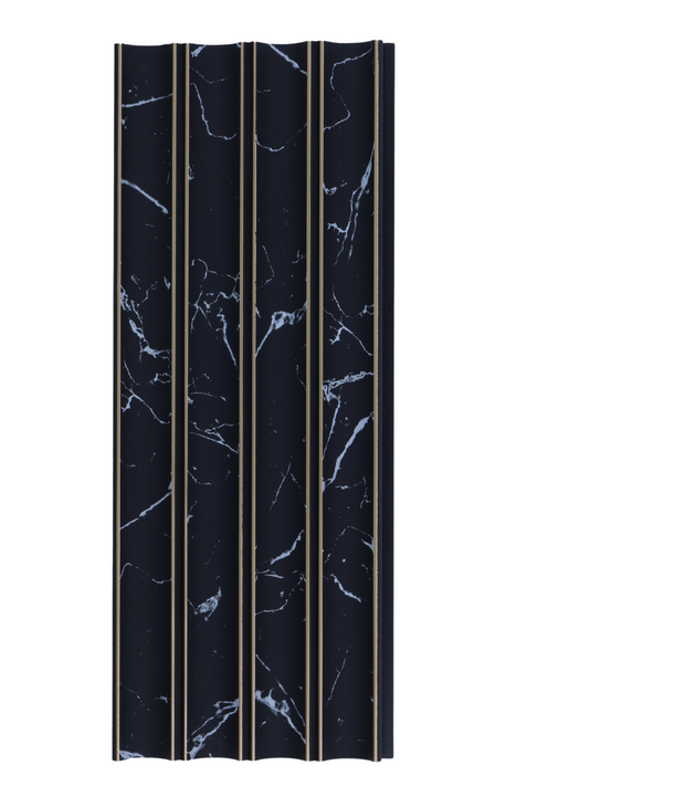 Black Marble with Gold Line PS Decorative Wall Panel- BP1255-11