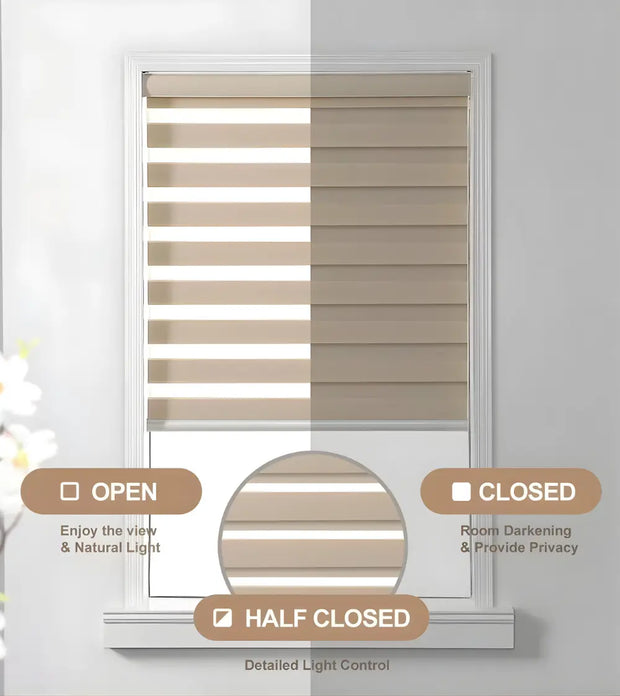 Zebra Roller Blinds LUXWORLD