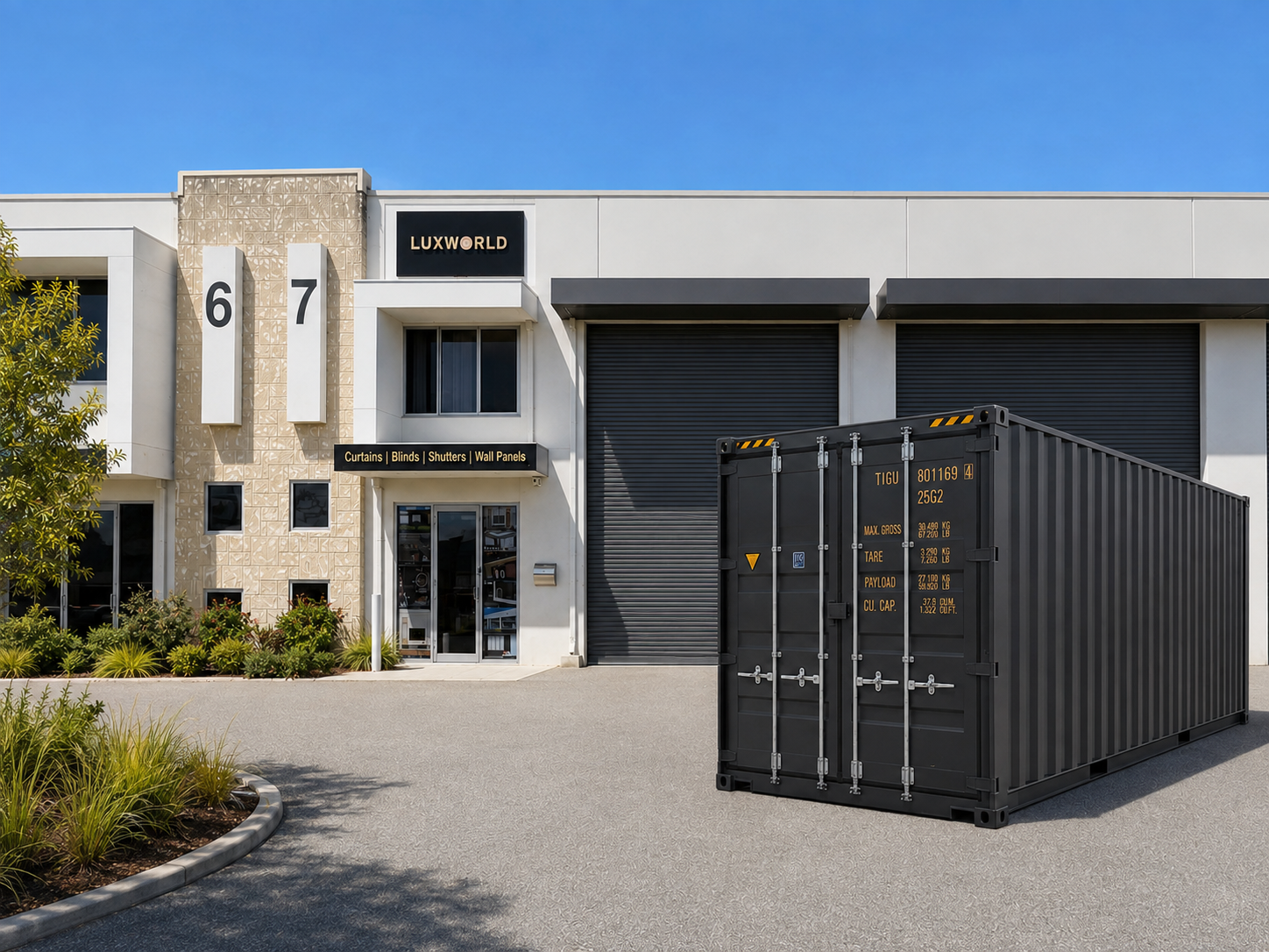 LUXWORLD Wangara warehouse and project support