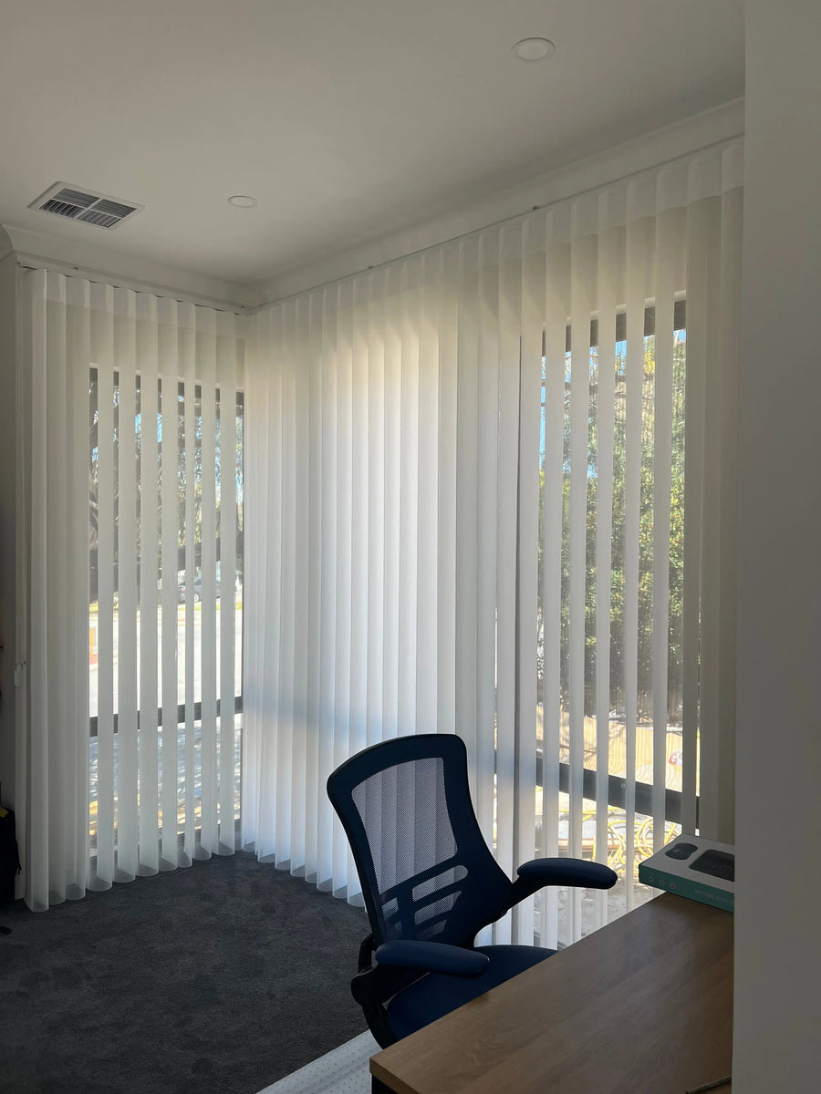 LUXWORLD Breeze Line Dream blinds curtains and drapes with soft fabric and modern design for stylish window coverage.