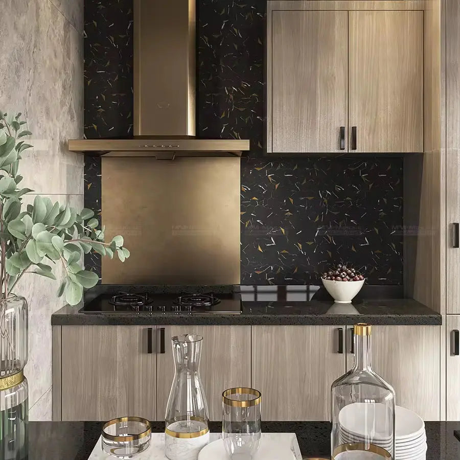Peel stick mosaic tile from Luxworld, MOS-JS-041-1, featuring a colorful, geometric mosaic pattern for interior decor.
