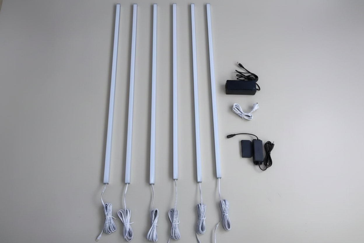 RGB LED Tube Light for Wall Panels | 1000mm / 1500mm / 2000mm – LUXWORLD