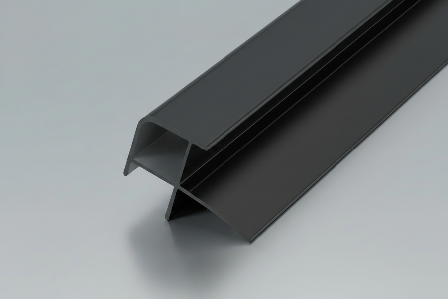 Aluminium corner board joiner trims for wall cladding, 2900mm length by LUXWORLD, ideal for seamless wall corners.