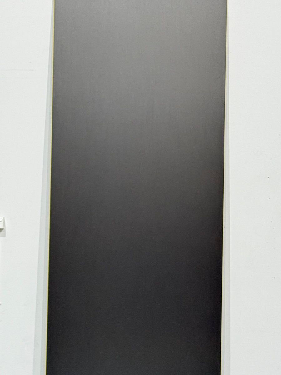 Brushed black titanium wall panel by LUXWORLD, 1220mm x 2900mm, used as modern wall cladding in interior or exterior spaces.
