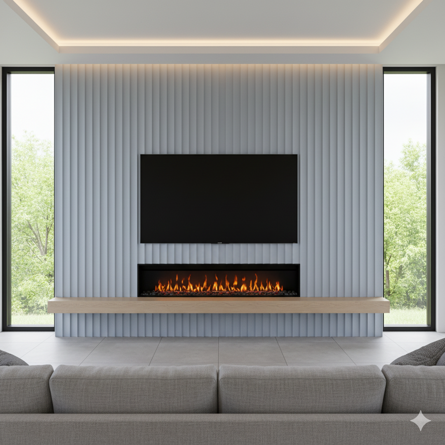 Luxworld Cloud Leather WPC wall panel, luxury wall cladding featuring textured leather look for modern interior decor.