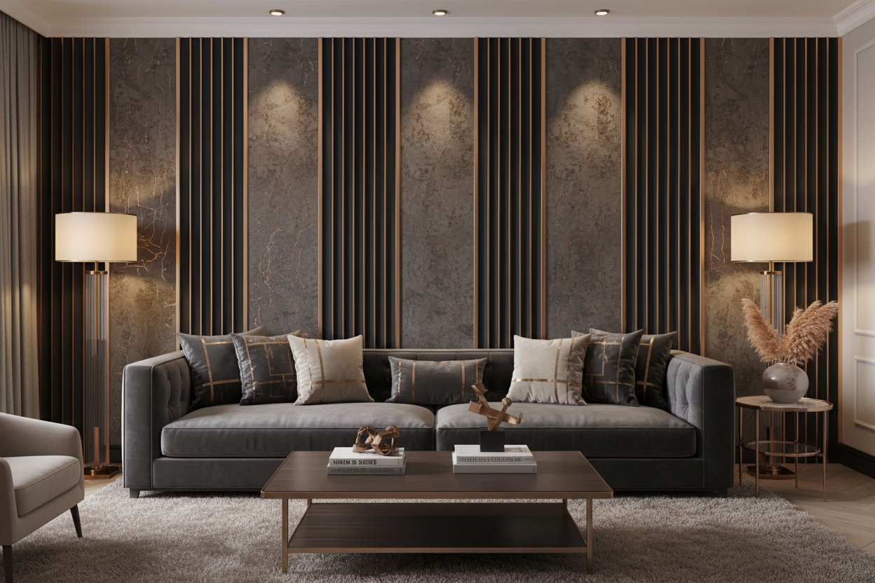 Luxworld PS Decorative Fluted Wall Panels ( Glazed Maple) - AM1632-1 ...