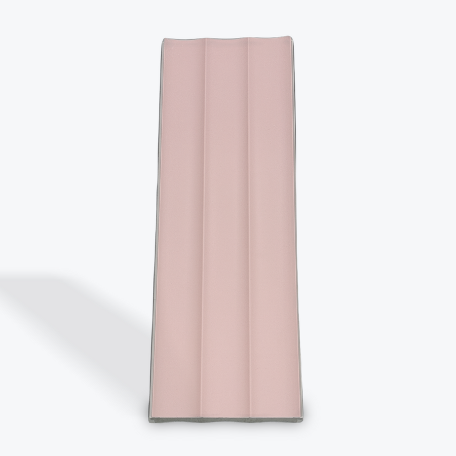 Pink Skin WPC wall panel by LUXWORLD, decorative wall cladding featuring a textured pink finish for interior or exterior design.