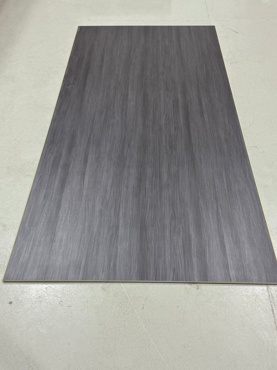 Smoked Oak WPC timber wall cladding panel by LUXWORLD, 1220mm x 2900mm, showcasing textured wood grain and dark smoked finish.