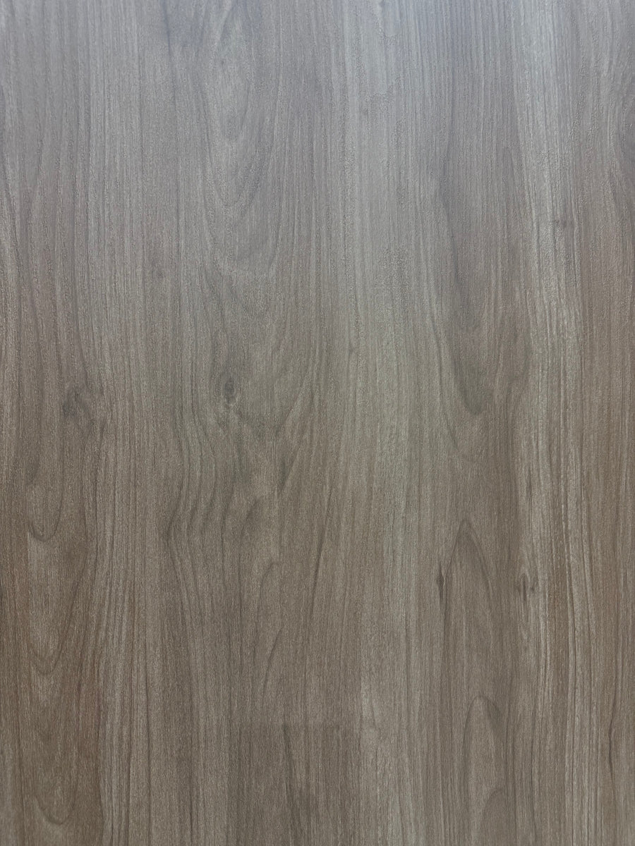 LUXWORLD smoked walnut WPC timber wall panel, 1220mm x 2900mm, used as durable wall cladding with a rich, dark wood finish.