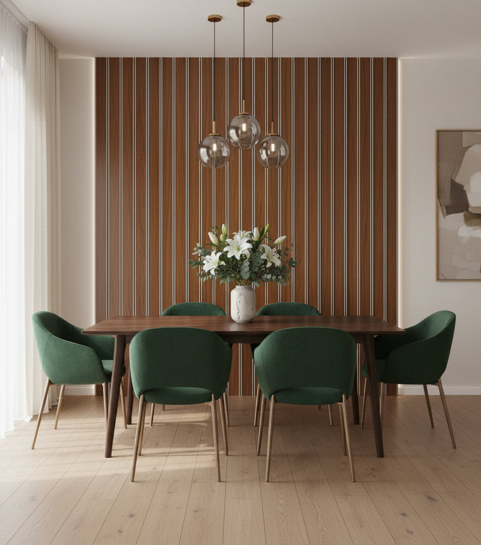 Walnut Luxe PS Wall Panel | Premium Timber Feature Panels Perth- 2007x1 ...