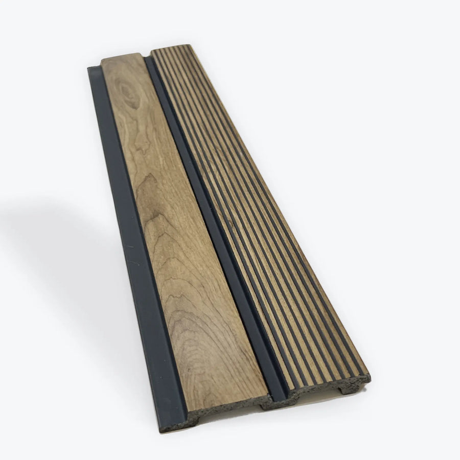 Walnut PS decorative wall panel by LUXWORLD, showcasing a textured walnut wood finish for stylish wall cladding.